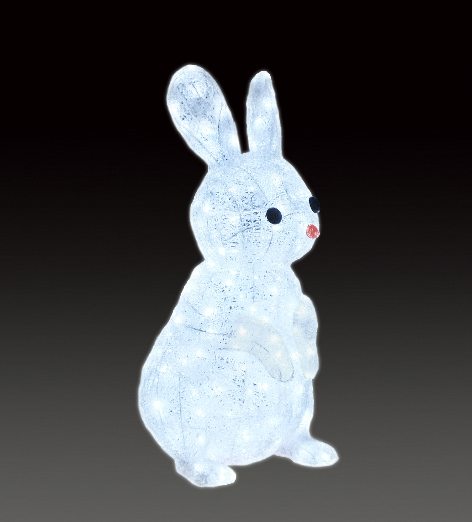 LEDクリスタルグロー ウサギ | イベント・テーマパーク向け恐竜レンタルやイルミネーション施工・保管・販売の事ならマルヒサへ